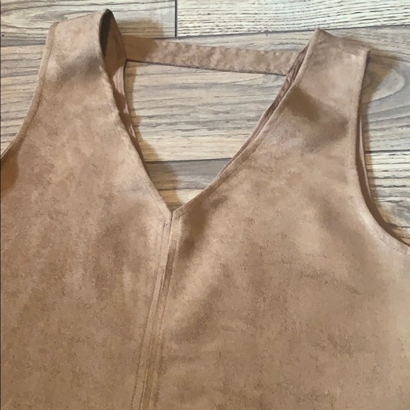 Jack Medium BOHO Suede Tan Dress - Picture 7 of 8